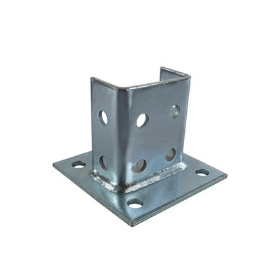 কেনা Unistrut 90 ডিগ্রী কোণ স্ট্রুট ব্র্যাকেট ছিদ্রযুক্ত Unistrut সি চ্যানেল online manufacture
